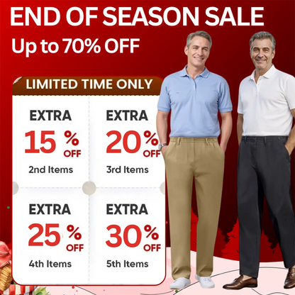 EaseTactic - Flex Fit Zipper-Pocket Durable Pants