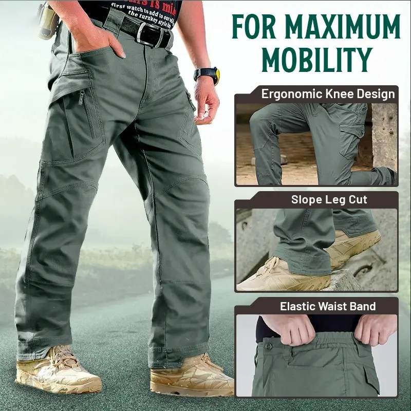 FlexCamo - Tactical Waterproof Pants
