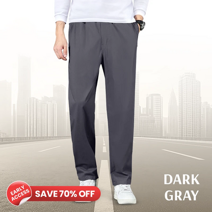 EaseTactic - Flex Fit Zipper-Pocket Durable Pants