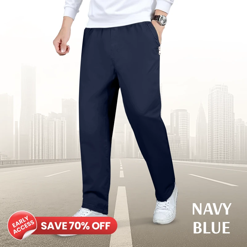 EaseTactic - Flex Fit Zipper-Pocket Durable Pants