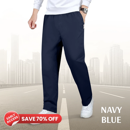 EaseTactic - Flex Fit Zipper-Pocket Durable Pants