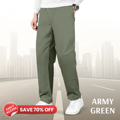 EaseTactic - Flex Fit Zipper-Pocket Durable Pants