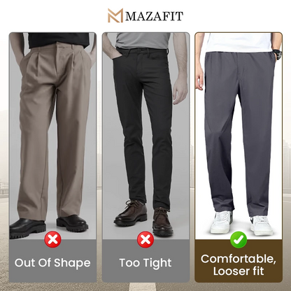 EaseTactic - Flex Fit Zipper-Pocket Durable Pants